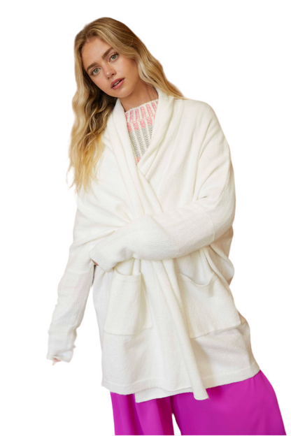 Oversized slouch gothic cardigan with dolman sleeves
Patterned knit cardigan in relaxed oversized fit
Alternative fashion gothic cardigan with grunge-inspired design
