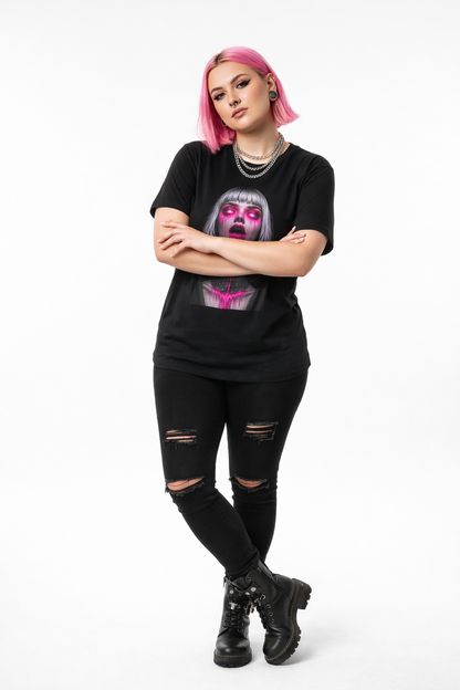 Neon Horror Graphic Tee
