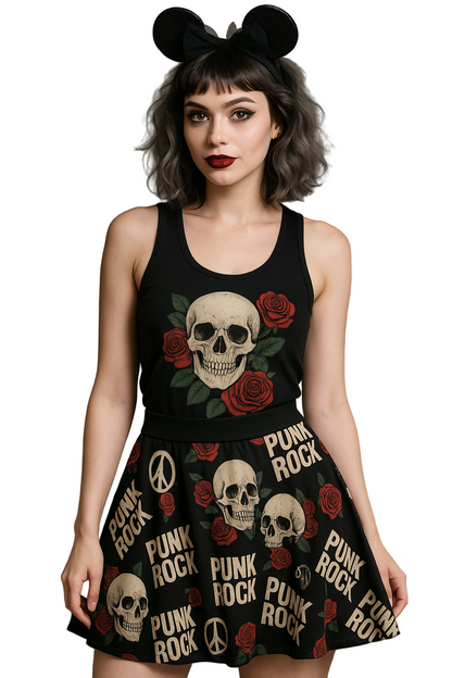 Camiseta sin mangas con gráfico de medianoche espinosa