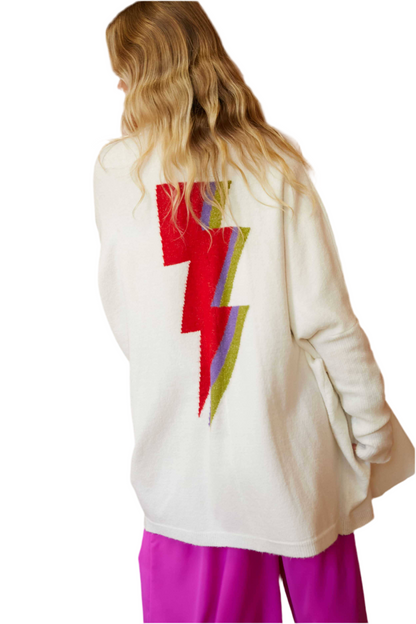 Oversized slouch gothic cardigan with dolman sleeves
Patterned knit cardigan in relaxed oversized fit
Alternative fashion gothic cardigan with grunge-inspired design
