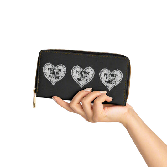 Prettiest Girl Zippered Wallet
