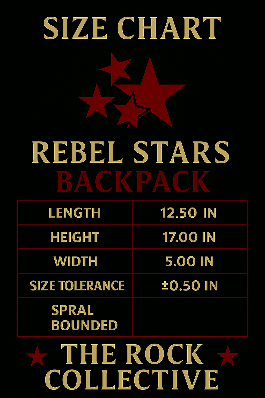 Rebel Stars Backpack