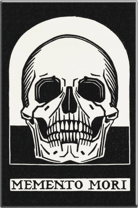 “Memento Mori" by Julie De Graag Compact Mirror