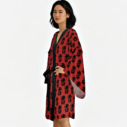 The Rock Collective Little Rebel Voodoo Kimono Robe