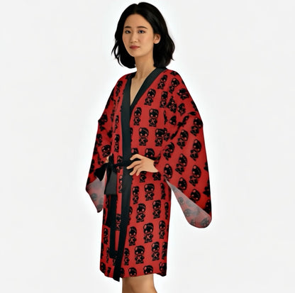 The Rock Collective Little Rebel Voodoo Kimono Robe