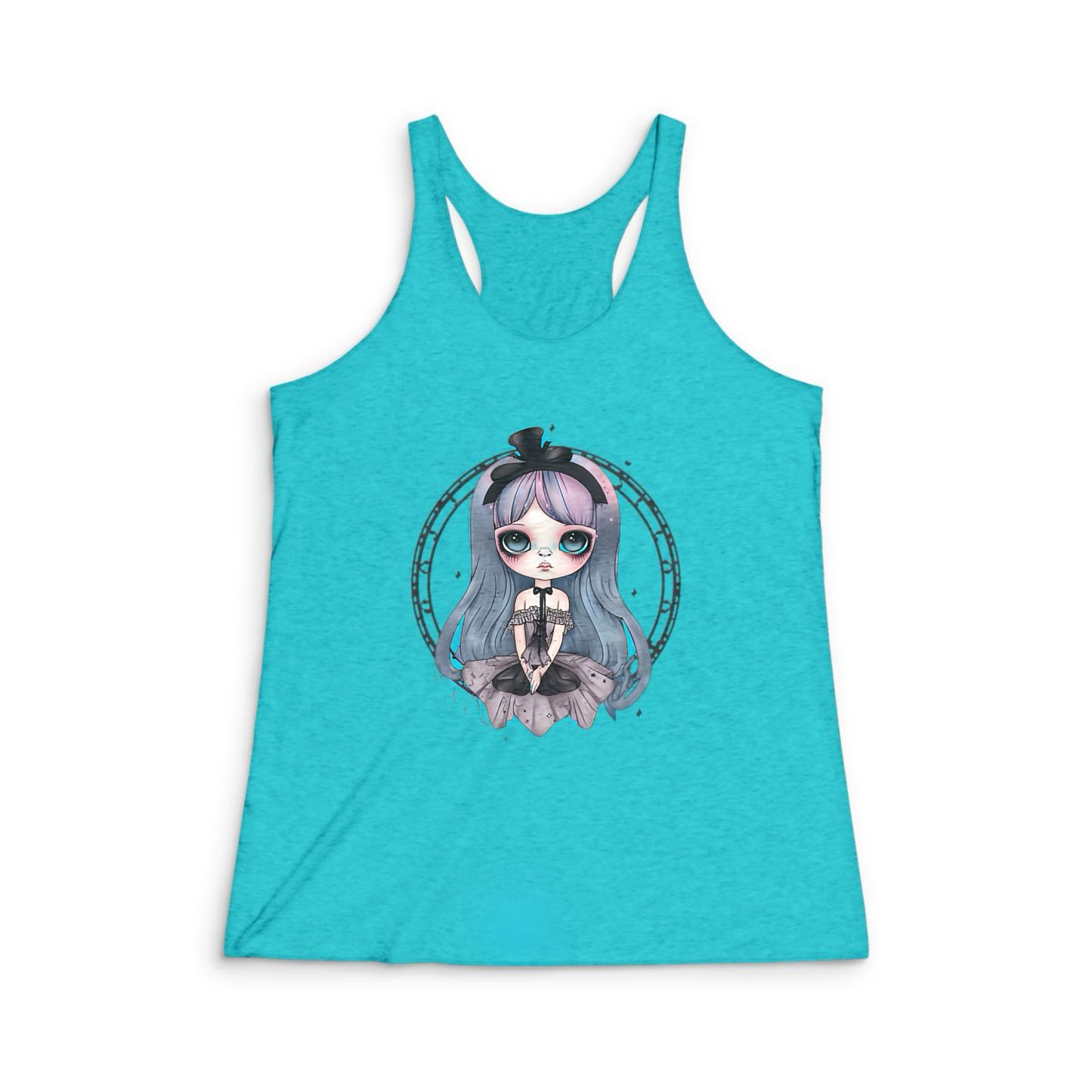 Goth Candy tank top with pastel goth design

Alternative fashion pastel goth graphic tank top

Edgy rocker tank top in gothic pastel style



