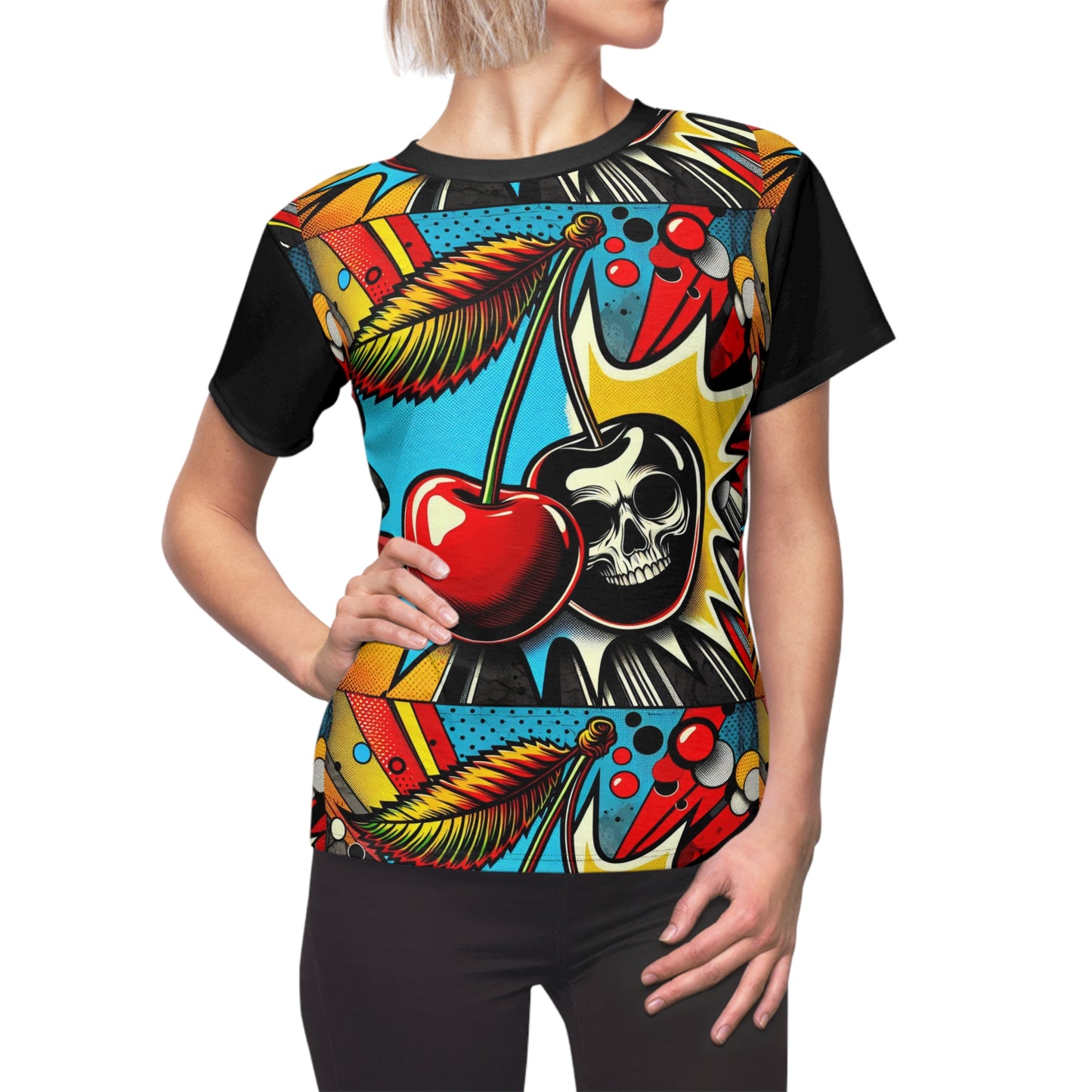 Skull & Cherry Graphic Tee
