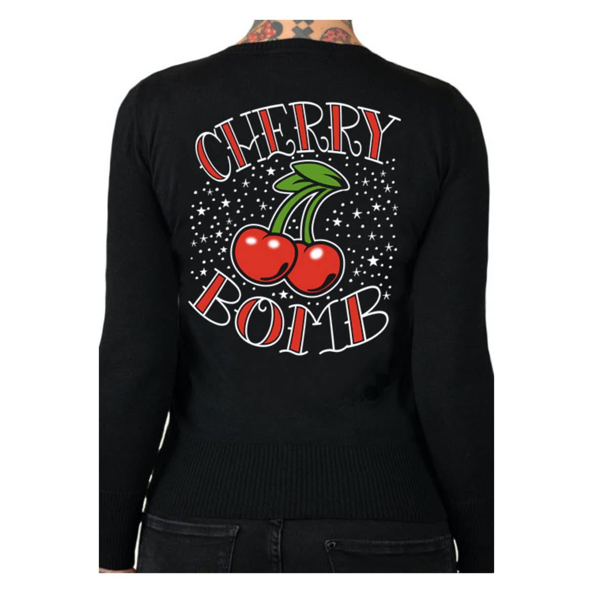 PS1219C-NEGRO ROJO | Cherry Bomb