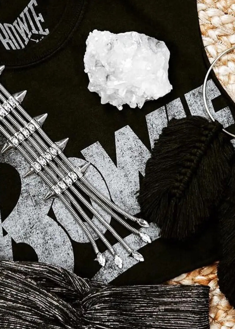 David Bowie Cropped Tee
