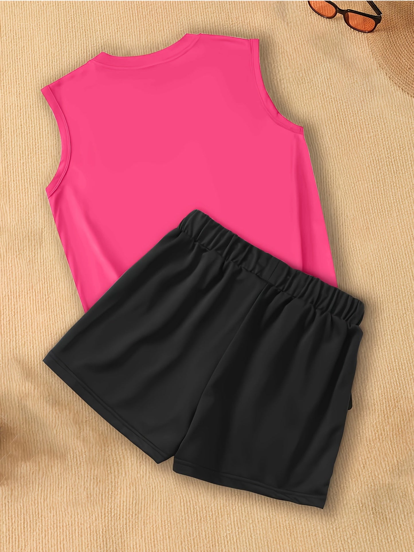Sunset Beach Plus Size Summer Outfit Set
